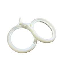Curtain ring hanging ring Accessories accessories Plastic hook ring Curtain buckle Roman rod ring ring Raw material Taiping ring hanging ring