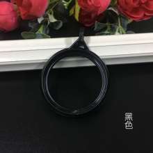 Curtain ring hanging ring Accessories accessories Plastic hook ring Curtain buckle Roman rod ring ring Raw material Taiping ring hanging ring