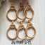 Thick gourd ring hanging ring hanging ring cloth fork hanging ring curtain fixing ring curtain accessories Roman rod accessories ring