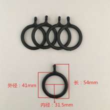 Iron Roman Rod Hanging Ring Curtain Ring 22 Curtain Rod Ring Curtain Accessories Hook Ring Small Ring Plastic Ring