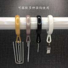 Thickened fixing ring Curtain hanging ring Roman rod ring Hook ring Ring ring Curtain accessories plastic ring