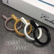 Thickened fixing ring Curtain hanging ring Roman rod ring Hook ring Ring ring Curtain accessories plastic ring
