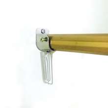 Curtain rod flange code Roman rod flange seat Curtain installation code Stainless tube side mounting seat Bracket accessories