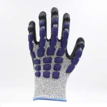 Shock absorption and anti-collision Mechanical anti-impact, anti-cutting and anti-collision. TPR safety gloves. Gloves. Anti-cutting gloves