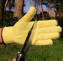 High temperature resistant gloves, reinforced with aramid tiger mouth. Short-sleeved heat-insulating gloves, grade 5 automotive glass cut and cut resistant. Gloves. Cut resistant gloves
