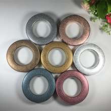 Frosted bright frame silencer ring Roman rod art ring curtain ring curtain accessories accessories Roman rod ring ring ring buckle