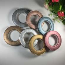 Frosted bright frame silencer ring Roman rod art ring curtain ring curtain accessories accessories Roman rod ring ring ring buckle