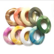 Factory direct sales ring curtain accessories ring curtain art ring mute curtain ring machine washable color Roman ring