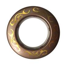 Nano curtain hanging ring curtain accessories factory direct fashion roman ring, home roman rod accessories perforated ring
