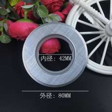 80 square ring curtain ring Roman ring buckle ring ring ring curtain accessories accessories ABS material curtain buckle perforated ring