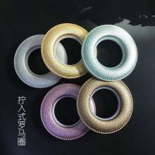 New screw-in roman ring silencer ring roman rod art ring curtain accessories accessories clasp ring nano ring perforation