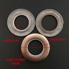 80 silencer nano ring 360 rotating inner ring curtain accessories curtain buckle silencer ring Roman rod art circle