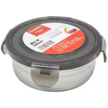304 stainless steel fresh-keeping box lunch box. Large capacity refrigerator sealed storage box. Storage box. Fruit bento box with lid. Lunch box. Fresh-keeping box