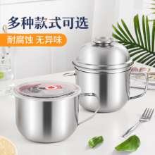 Direct selling 304 thick stainless steel fast food cup. Round lunch box. Large lunch box Student instant noodle bowl Canteen lunch box. Bowl .. Rice jar