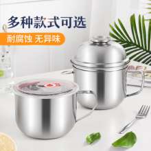 Direct selling 304 thick stainless steel fast food cup. Round lunch box. Large lunch box Student instant noodle bowl Canteen lunch box. Bowl .. Rice jar