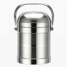 Factory direct vacuum insulated lunch box. Stainless steel pan with three-layer compartments. Large capacity lunch box. Lunch box. Insulation box