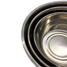 Color stainless steel small round box, fresh-keeping box, seasoning storage box. Water storage snack box Organize three-piece set. Lunch box. Bento box