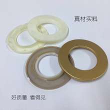 Curtain buckle perforated ring ABS cloth ring private custom art ring nano silencer ring cloth accessories accessory manufacturer