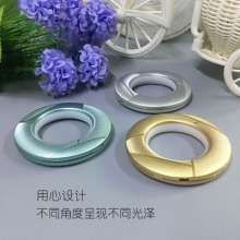 Curtain ring ring ABS silence art ring window with accessories wholesale plastic buckle factory direct Roman ring cloth buckle