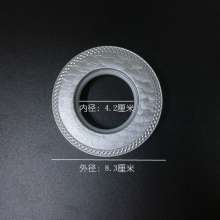 High-end curtain ring curtain buckle ring curtain cloth ring curtain art ring nano ring silencer ring curtain accessories ring ring
