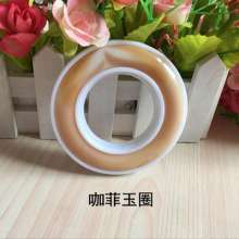 80 jade combination ring 360 rotating inner ring curtain accessories curtain buckle silencer ring Roman rod art circle