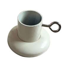 Roman Rod Iron Flange Code Roman Rod Bracket Wall Mounted Fixed Code at Both Ends Curtain Rod Side Mounted Code Flange Seat