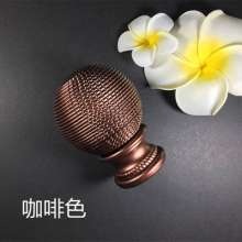 Curtain decoration head Gold wire head Roman rod head Roman rod accessories accessories Sealing plugging plug Curtain head