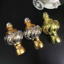 Roman rod decorative head curtain head curtain accessories accessories spiral head Roman rod head curtain plug sealing head