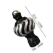 Roman rod decorative head curtain head curtain accessories accessories spiral head Roman rod head curtain plug sealing head