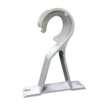 Curtain Roman Rod Bracket Aluminum Alloy Bracket Curtain Rod Base Curtain Bracket Top Mount Bracket Curtain Fitting Rod