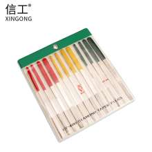 Yipin file flat oblique file CF-400 alloy file electroplated diamond file set from Xiamen, Fujian