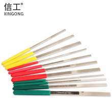 Yipin file flat oblique file CF-400 alloy file electroplated diamond file set from Xiamen, Fujian