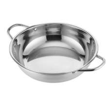 Direct selling Mandarin duck hot pot pot. Stainless steel hot pot pot for induction cooker. Thick household small soup pot with large capacity. Hot pot. Mandarin duck pot. Stock pot. Hot pot pot