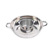 Direct selling Mandarin duck hot pot pot. Stainless steel hot pot pot for induction cooker. Thick household small soup pot with large capacity. Hot pot. Mandarin duck pot. Stock pot. Hot pot pot