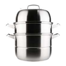 304 stainless steel soup steamer. Three-layer double-layer fish steamer. Large steamer set. Multifunctional seafood steamer for household use. Pot. Steamer