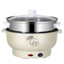 Factory direct stainless steel electric cooker. Multifunctional non-stick electric hot pot. Household electric wok. Double handle electric steamer takeaway. Pot