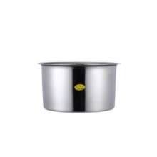 Direct selling stainless steel oil basin, household thickened kitchen egg-beating basin with lid. Commercial large and basin, seasoning pot, flavor cup, basin, vegetable basin