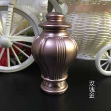 Wealth head curtain rod decorative head Roman head plug plug sealing rod head curtain accessories accessories blow molding head