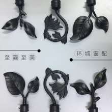 American curtain decoration head Plastic imitation iron art head Roman club head Rod sealing plug Curtain accessories accessories