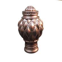 Pineapple head curtain rod decorative head Roman head plug plug sealing rod head curtain accessories accessories blow molding head