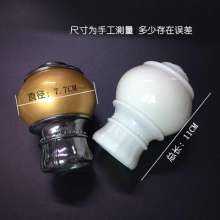 加粗窗帘杆装饰头堵头高档罗马杆封口两头堵窗帘配件辅料厂家直销