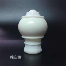加粗窗帘杆装饰头堵头高档罗马杆封口两头堵窗帘配件辅料厂家直销