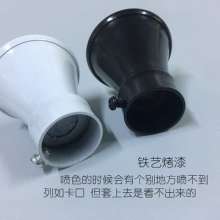 Curtain rod head Roman rod decorative head wrought iron head sealing head plugging horn head curtain accessories accessories factory direct sales
