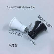 Curtain rod head Roman rod decorative head wrought iron head sealing head plugging horn head curtain accessories accessories factory direct sales