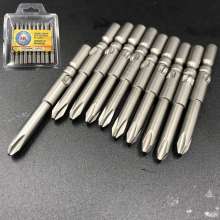 Electric screwdriver bit. Cross bit set. Strong magnetic screwdriver head. Electric boxed. Wind batch