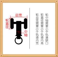 窗帘轨道轮 吊轮 挂轮 滑轮 不锈钢环轮 老式导轨轮配件辅料 加厚