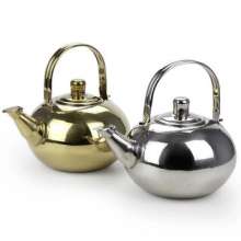 Factory direct thick stainless steel kettle. Teapot. Linglong kettle. Hotel restaurant hotel kettle. Household teapot. Kettle