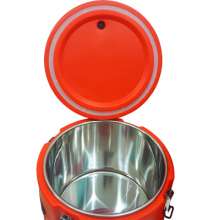 Stainless steel insulation bucket. Insulation bucket. Commercial rice soup bucket, milk tea bucket, stall, large capacity ice powder, soy milk bucket, long insulation. Milk tea insulation bucket