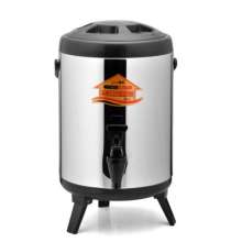 Factory direct commercial stainless steel milk tea bucket. Insulation bucket. Large capacity double-layer insulation bucket. Tea water bucket. Soy milk juice bucket