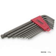 Hexagon socket tools 9-piece ball head L-shaped socket wrench imported chromium molybdenum steel